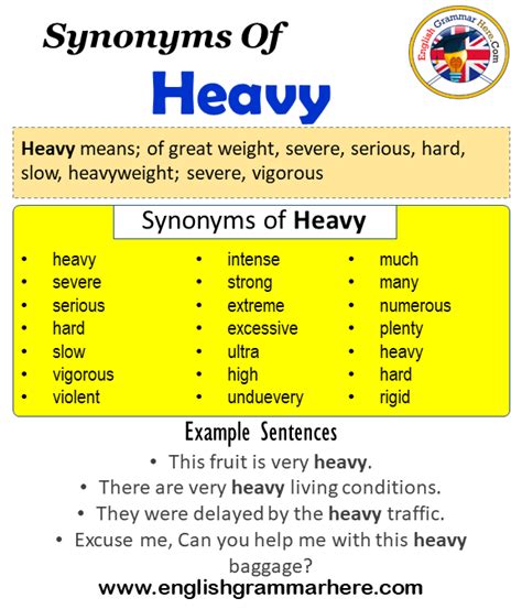 heavyweight synonym